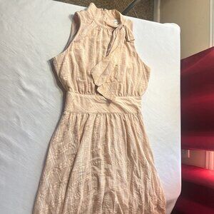 CALVIN KLEIN PEACH DRESS SIZE 4